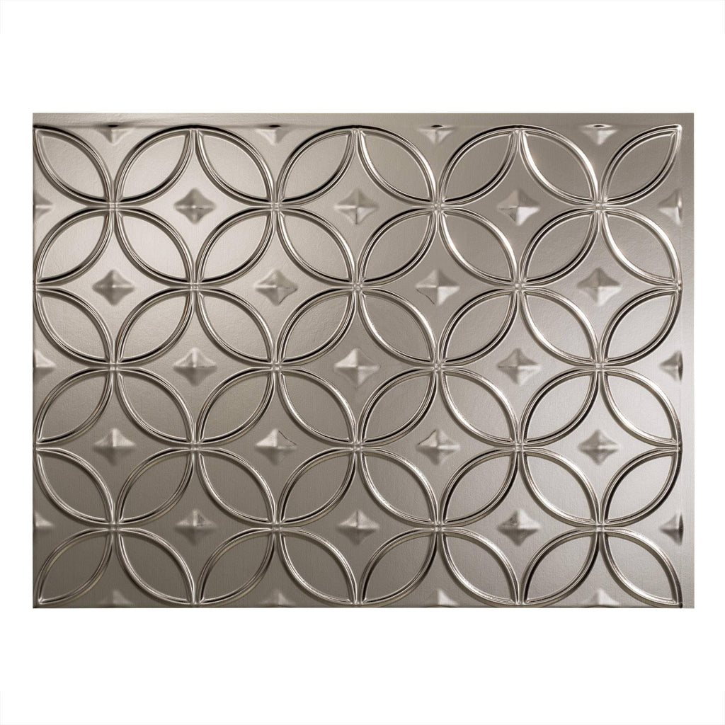 Brushed Nickel 15 Sq. ft. Backsplash Kit E8804