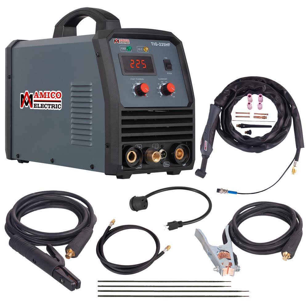 220 Amp HF TIG/Stick/ARC Welder Dual Voltage V711797