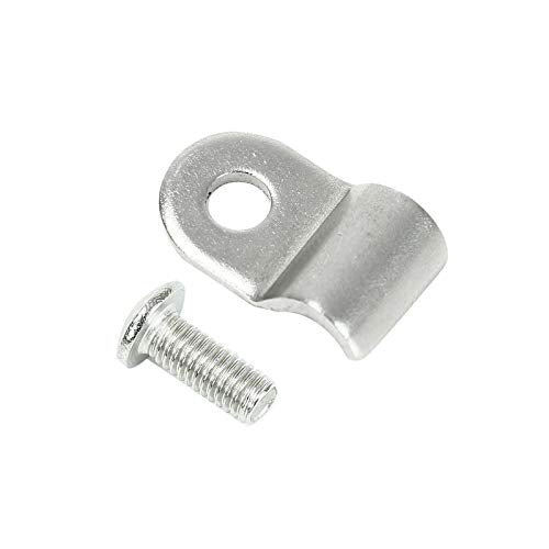 50pcs 3/16" Stainless Steel Brake Line Clamp & Screw V5671