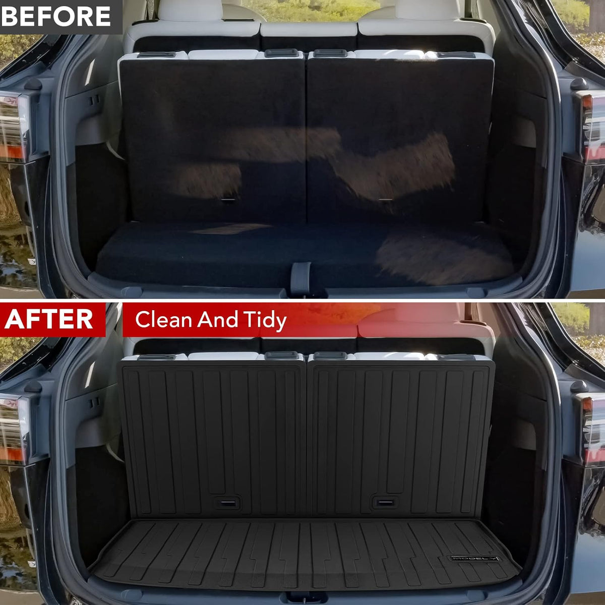TPE Waterproof Cargo Liner for 7 Seat Model Y C398