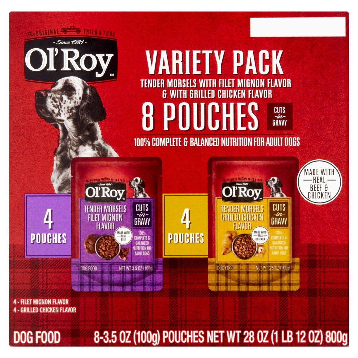 Wet Dog Food Variety Pack M39543
