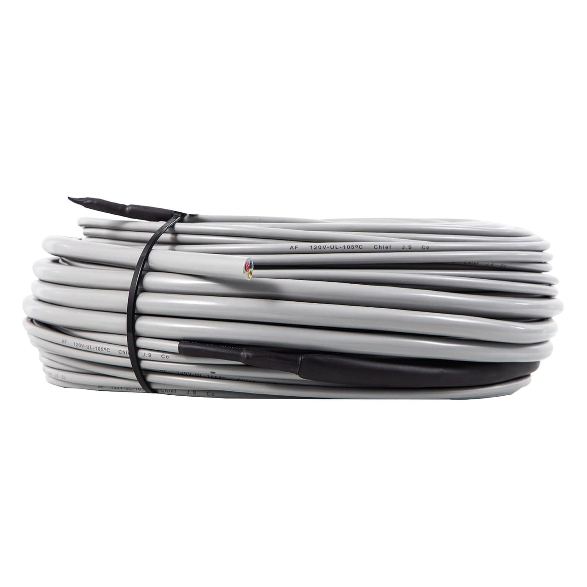 128.8 Square Feet Waterproof Insulated Floor Heating Cable with Temperature Control Panel Z718