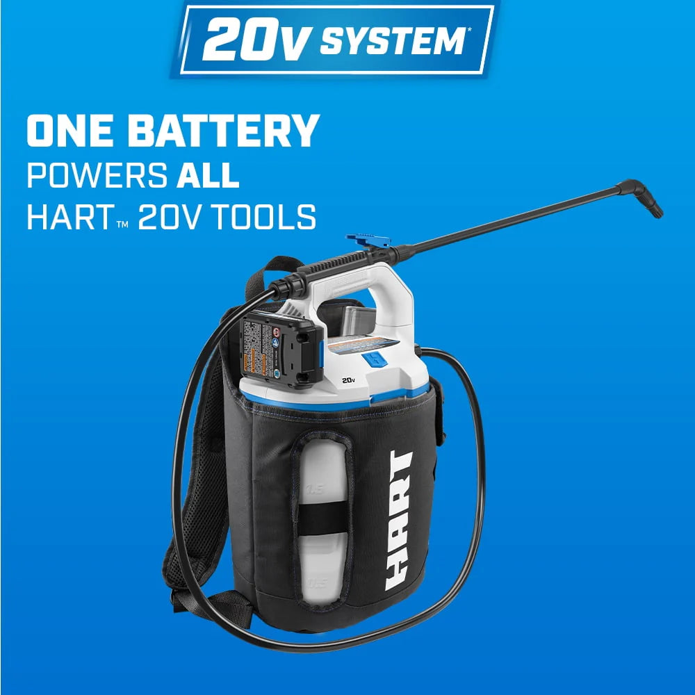 20-Volt 2 Gallon Cordless Backpack Chemical Sprayer Kit Z600105