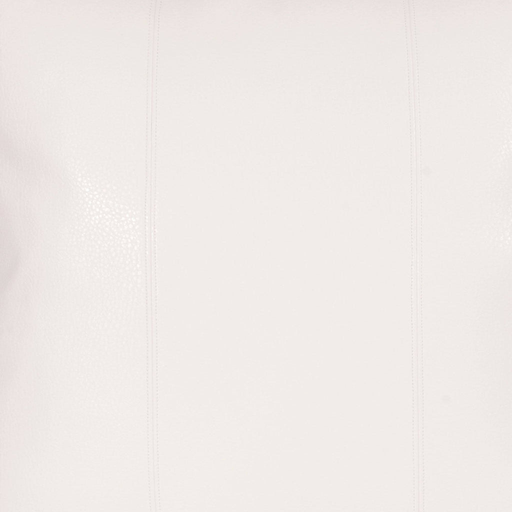White Faux Leather Headboard Y436