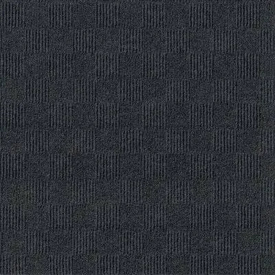 24 x 24 Self-Stick Carpet Tile Black Ice X5024