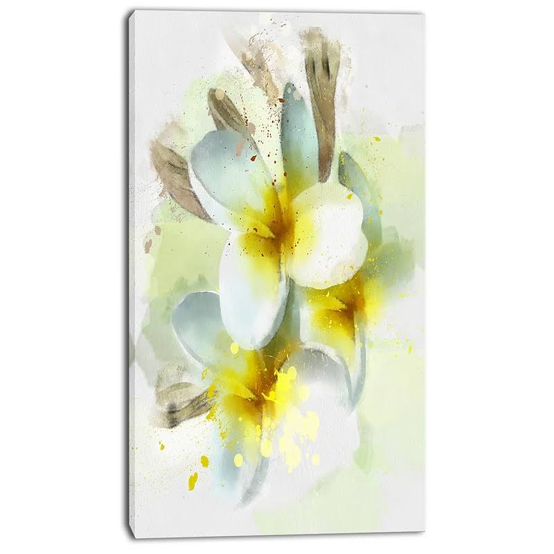 Extra Large Floral Canvas Art J5276
