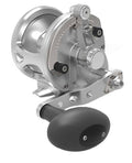 Silver Left-Hand Single Speed Reel M6968