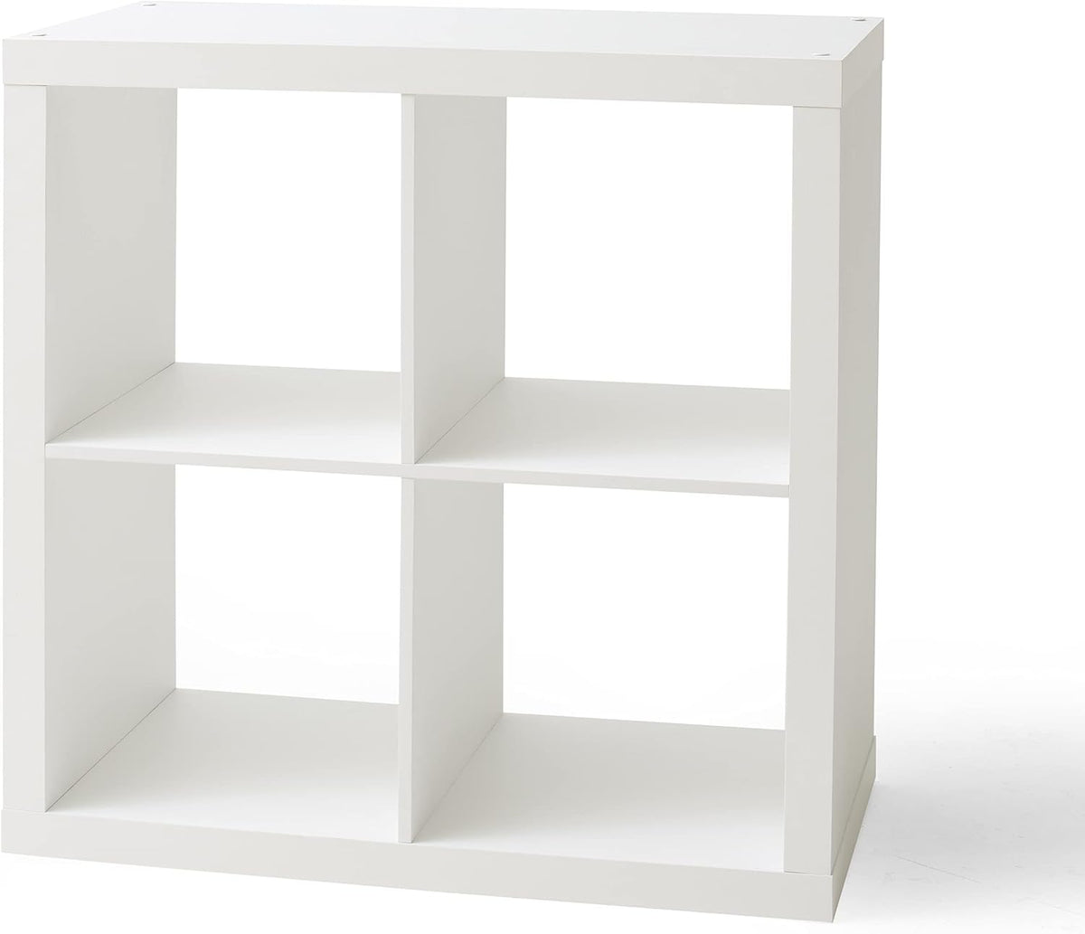 White 4-Cube Bookshelf Storage Cabinet J3094