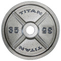 Cast Iron 35 lb Olympic Weight Plates K3641