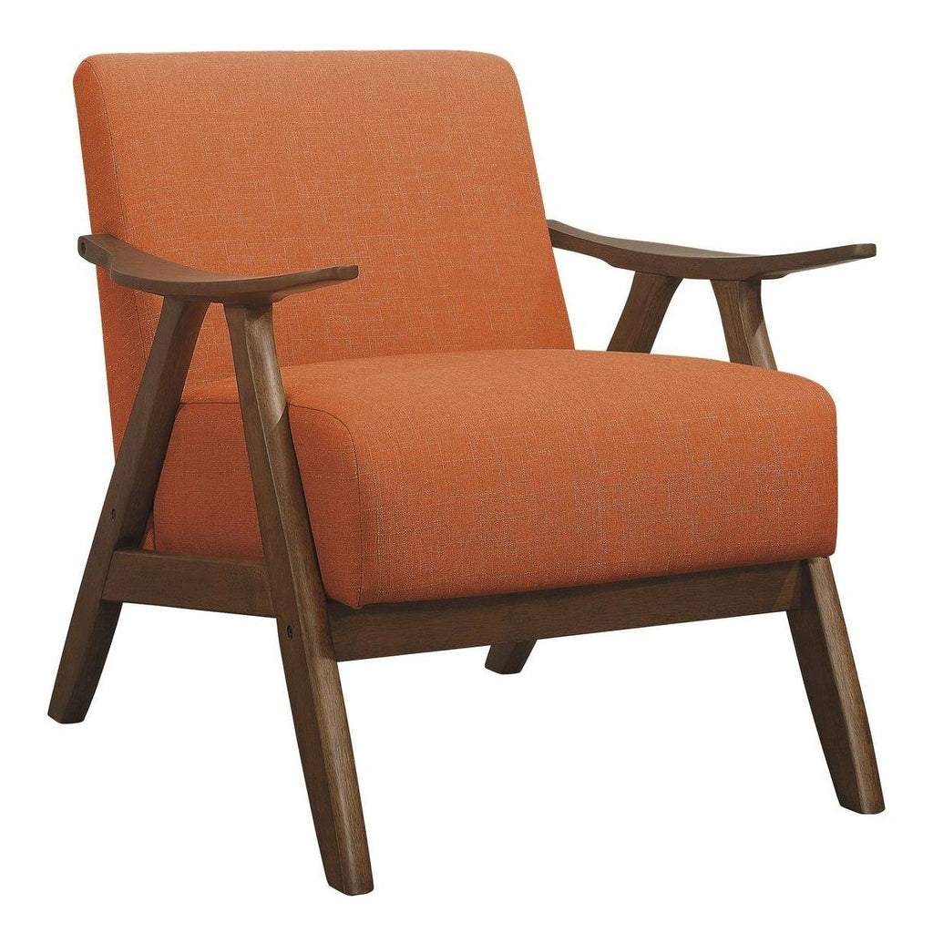 Orange Accent Chair J4587