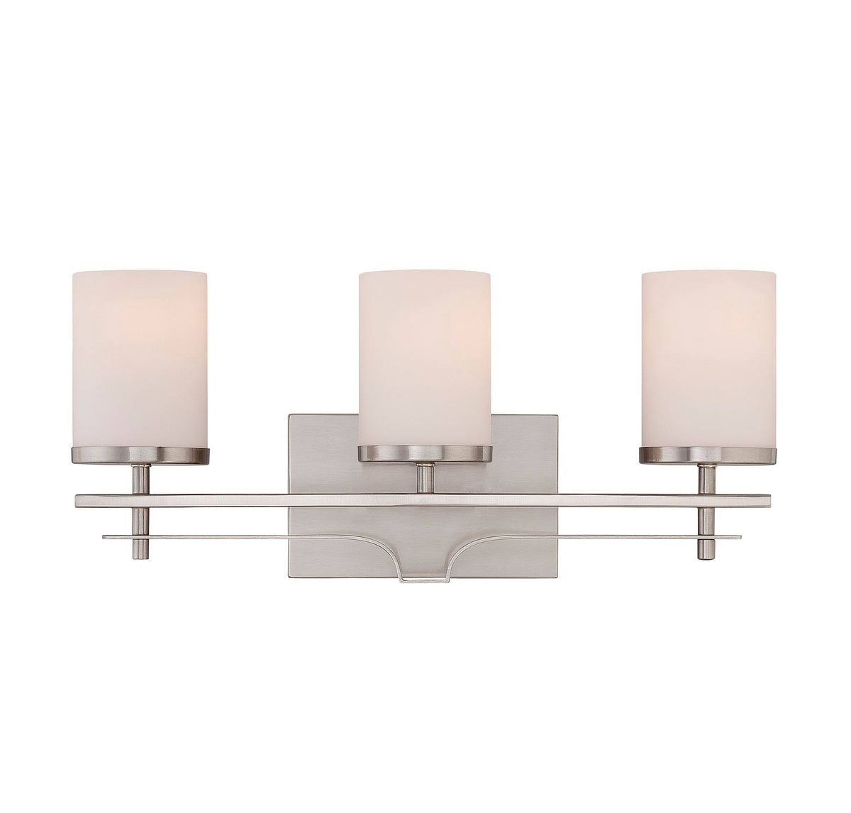 3 Light Bath Bar in Satin Nickel R35561