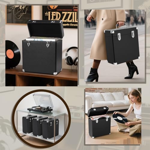 Waterproof Vinyl Record Storage Box Y1432