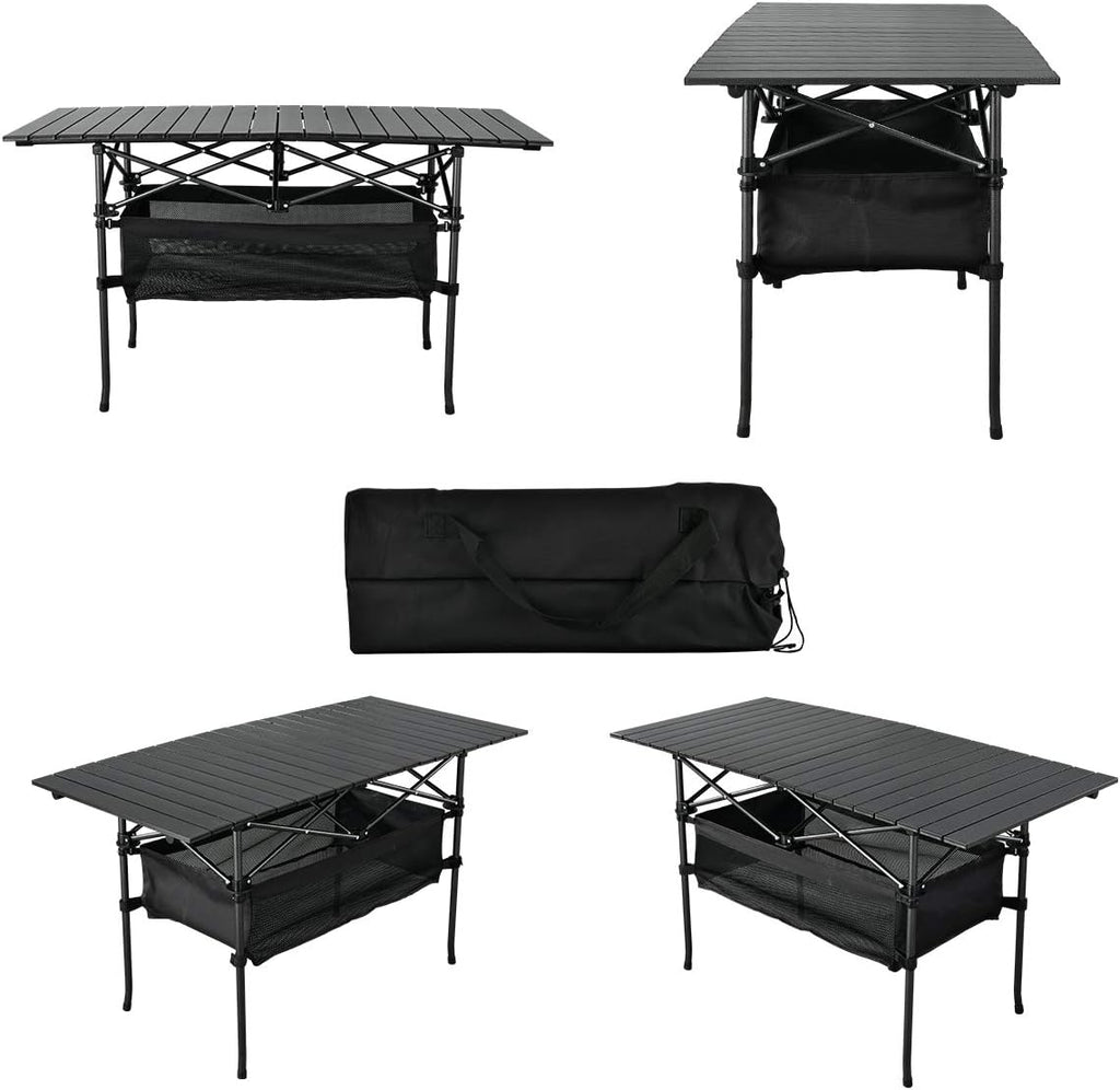 Folding Portable Camping Table with Carrying Bag H138814