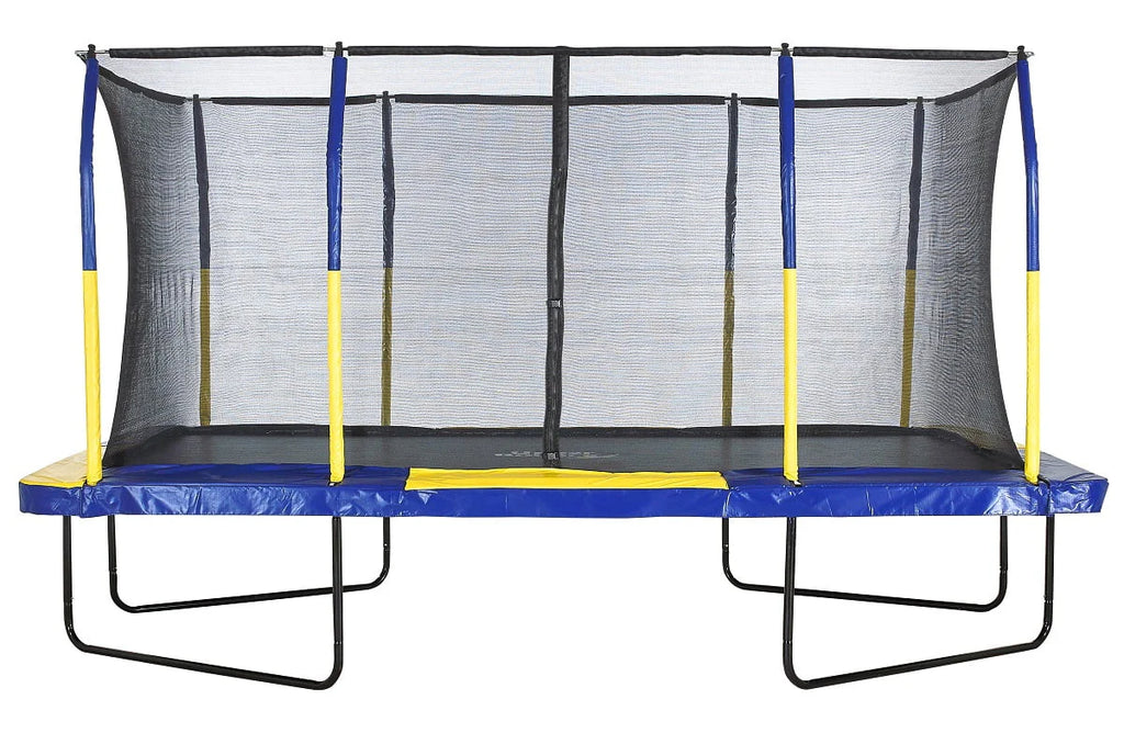 9' X 15' Rectangular Trampoline Set with Enclosure System A53884