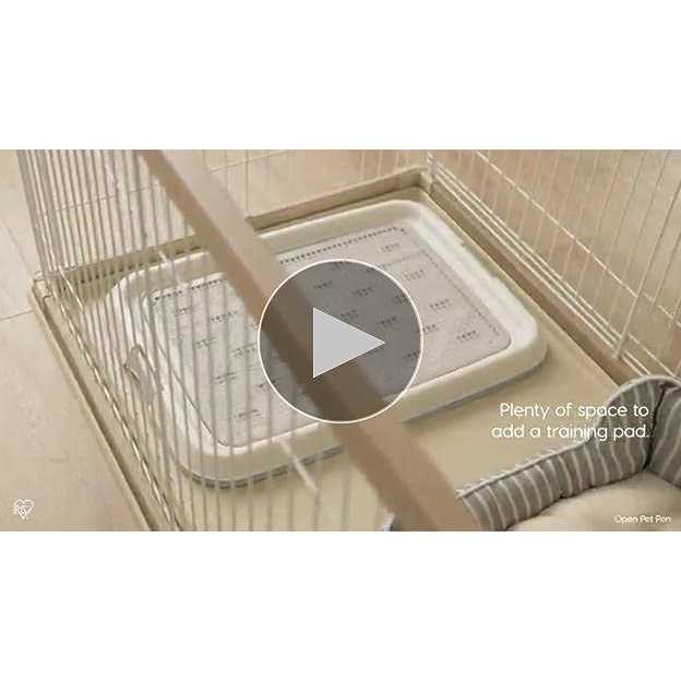 Large Wire Open Pet Pen D424