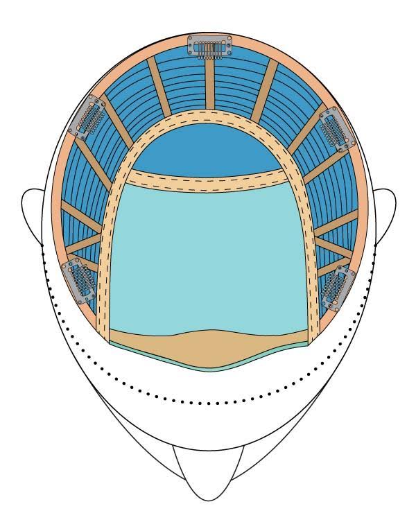 Synthetic 12x22 Hair Toppers C781