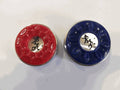 4 Red & 4 Blue Shuffleboard Weight Set Q600521