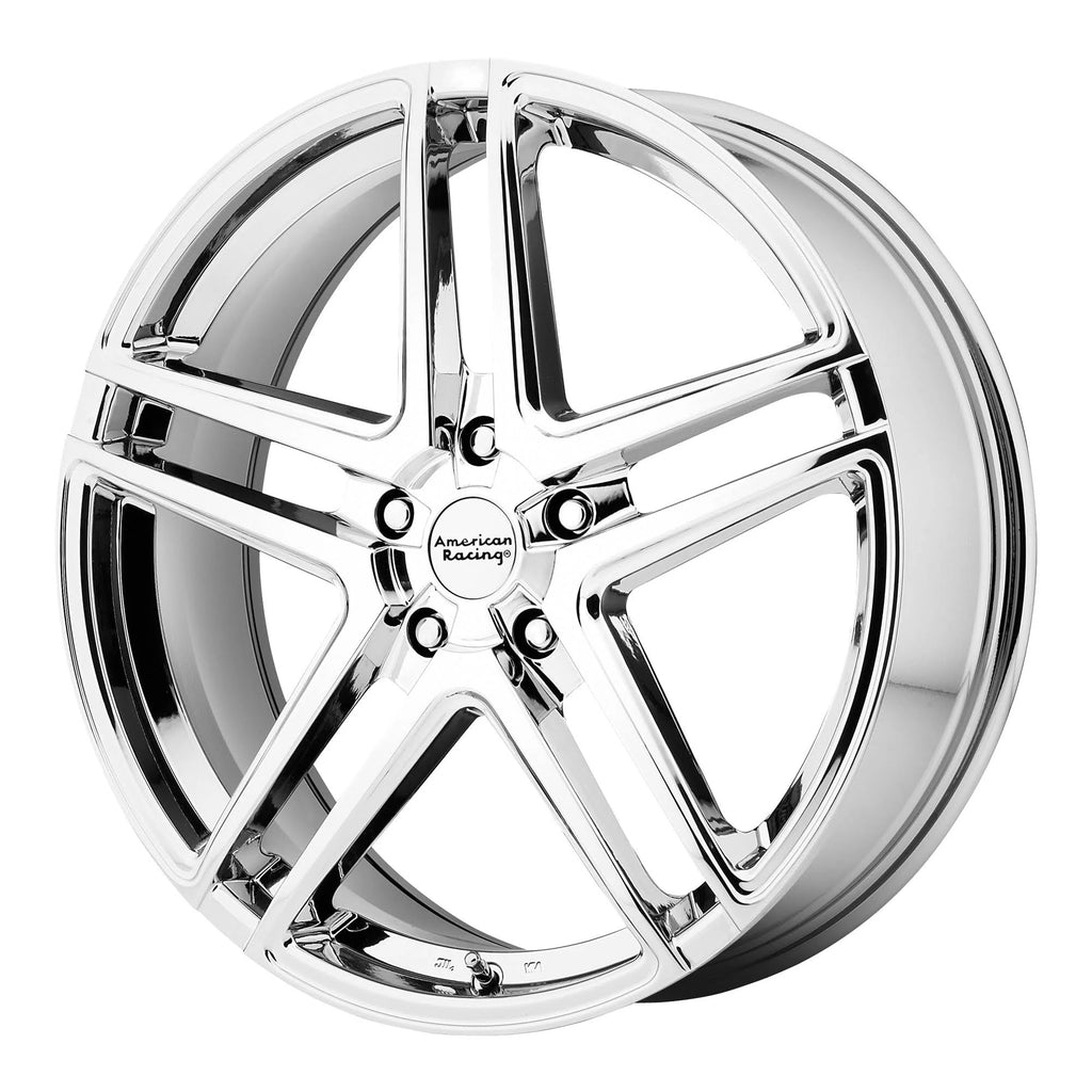 Chrome PVD 17x7.5 5x112 42mm Silver Wheel P3335