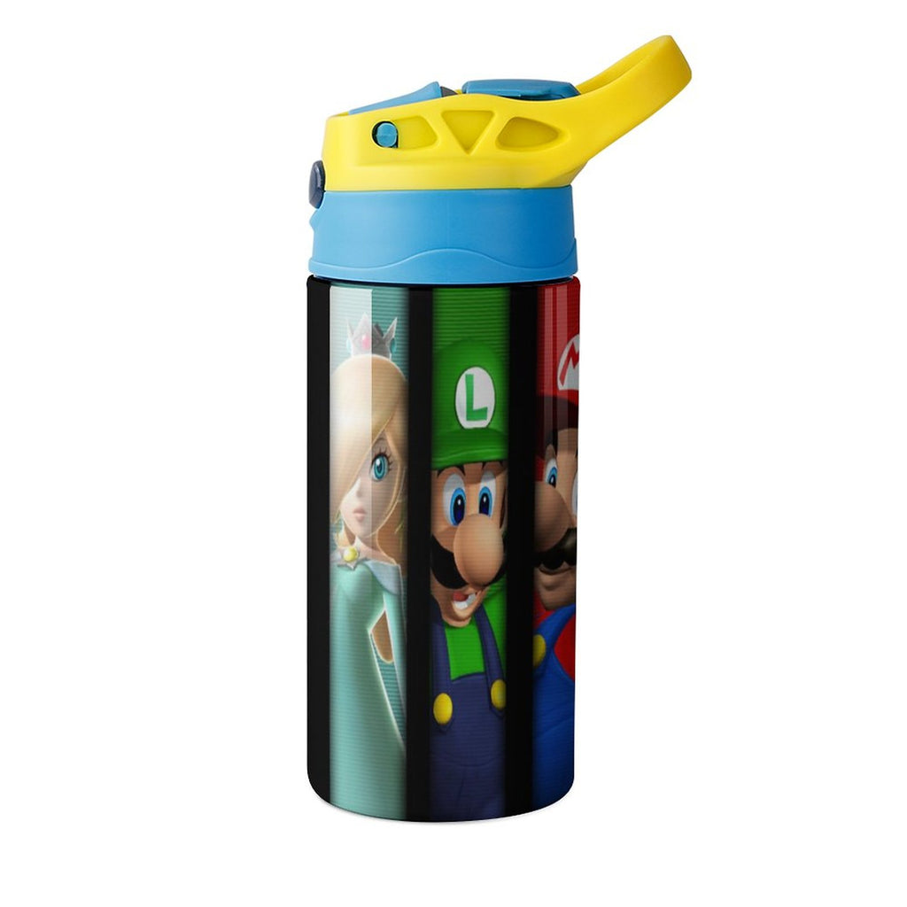 Insulated Stainless Steel Water Bottle With Straw P5229