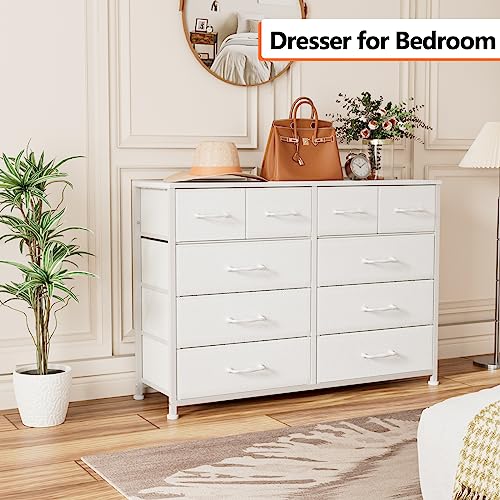 Black 10 Drawer Dresser Z342