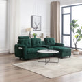 3-Seater Sectional Sofa with Storage and Cup Holders W76386