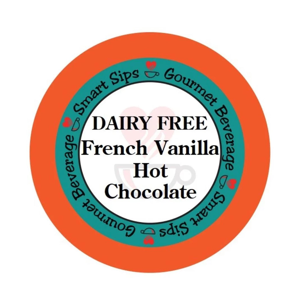 French Vanilla Hot Chocolate Single-Serve Lactose-Free Hot Cocoa Pods J142278