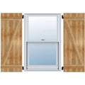 Rough Sawn Western Red Cedar Board-n-Batten Shutters R762