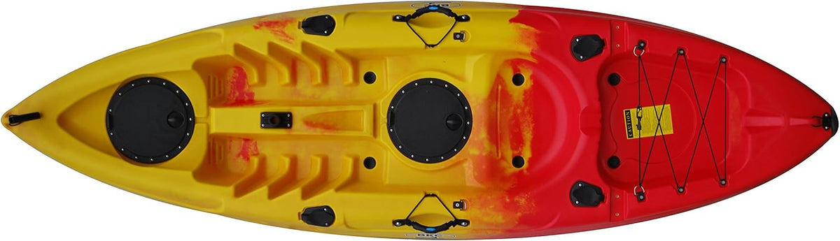 9' Single Sit On Top Fishing Kayak with Seat and Paddle G7781