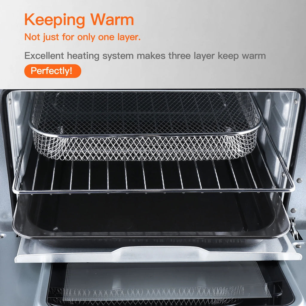 7-in-1 Convection Air Fryer Toaster Oven Countertop, 24QT U99339
