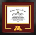 University of Minnesota Golden Gophers Spirit Diploma Q43930