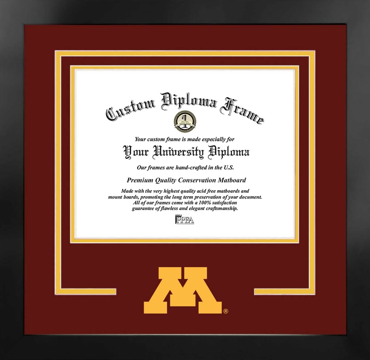 University of Minnesota Golden Gophers Spirit Diploma Q43930