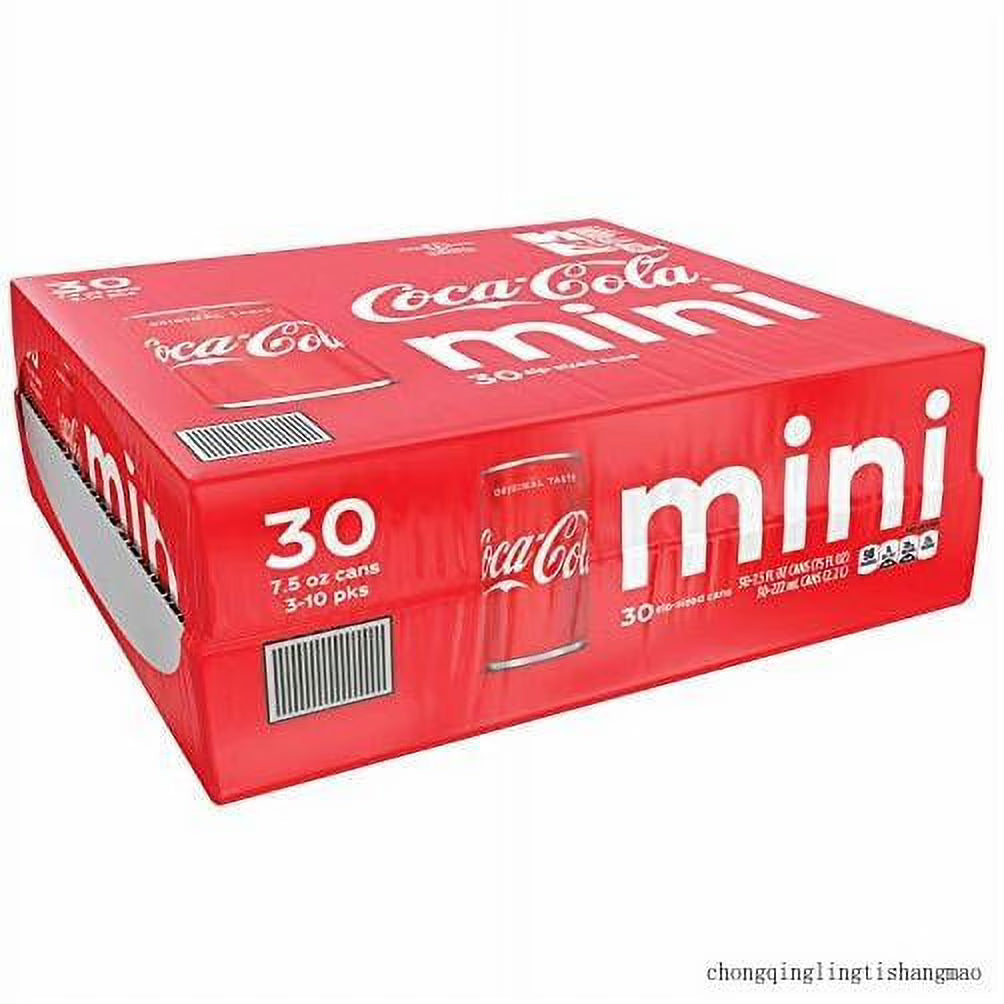 30 Pack Mini Cans Soft Drink (7.5 Oz) L331251