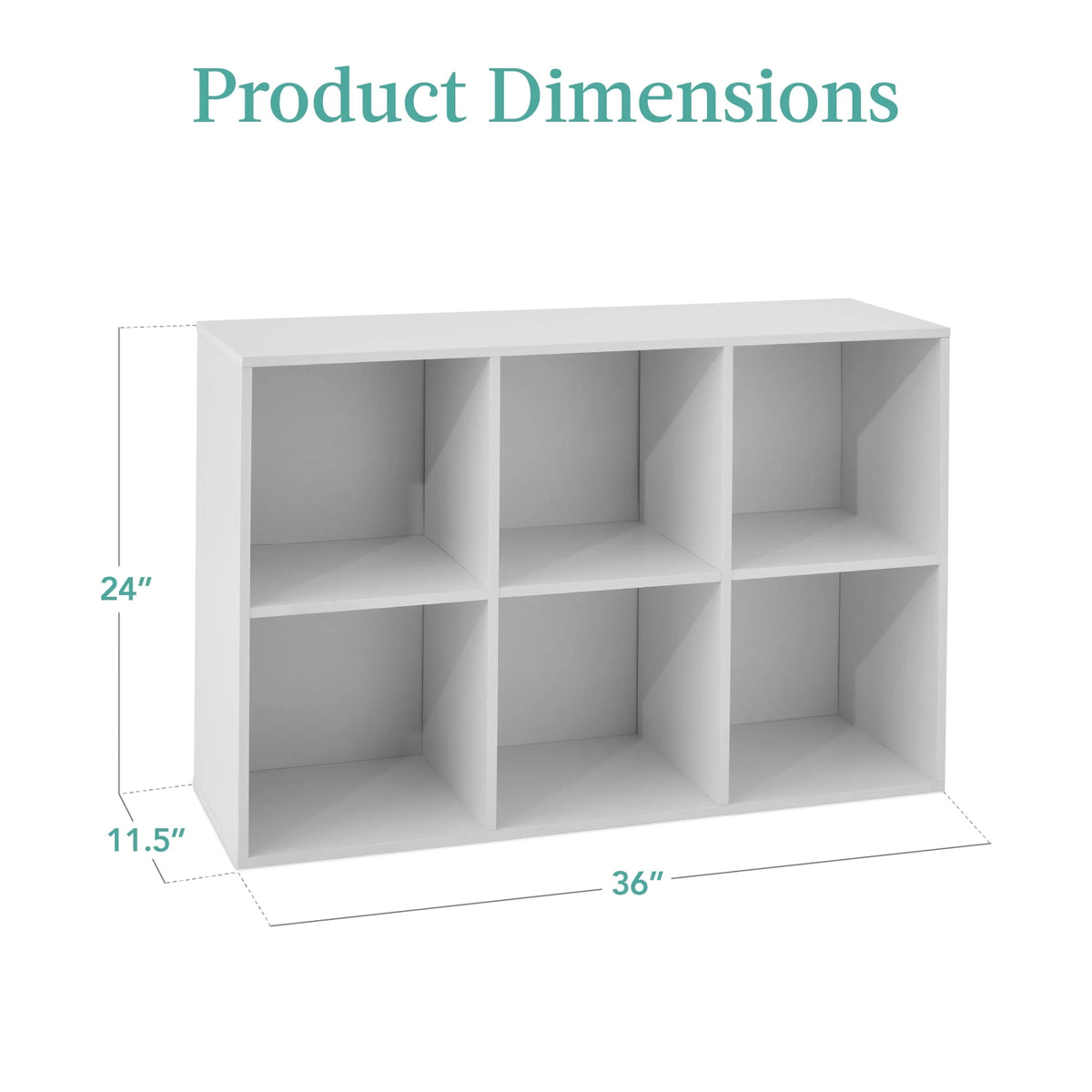 6 Cube Bookshelf V15052