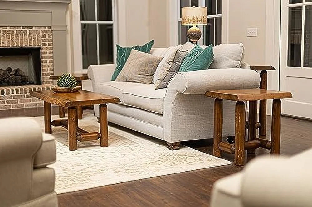 Live Edge Wood End Table H852950