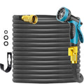 100 ft Lightweight No-Kink Leakproof Garden Hose with Spray Nozzle C408701