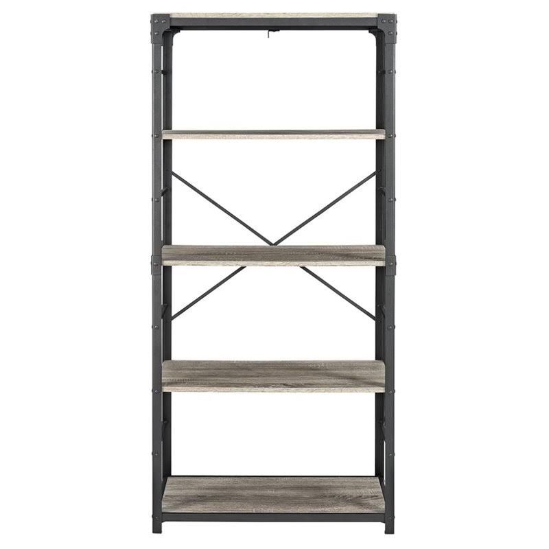 4 Shelf Bookcase in Driftwood R1487