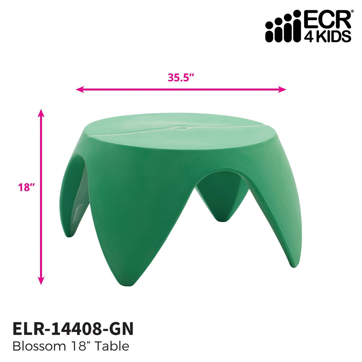 18in Dark Green Table M807769