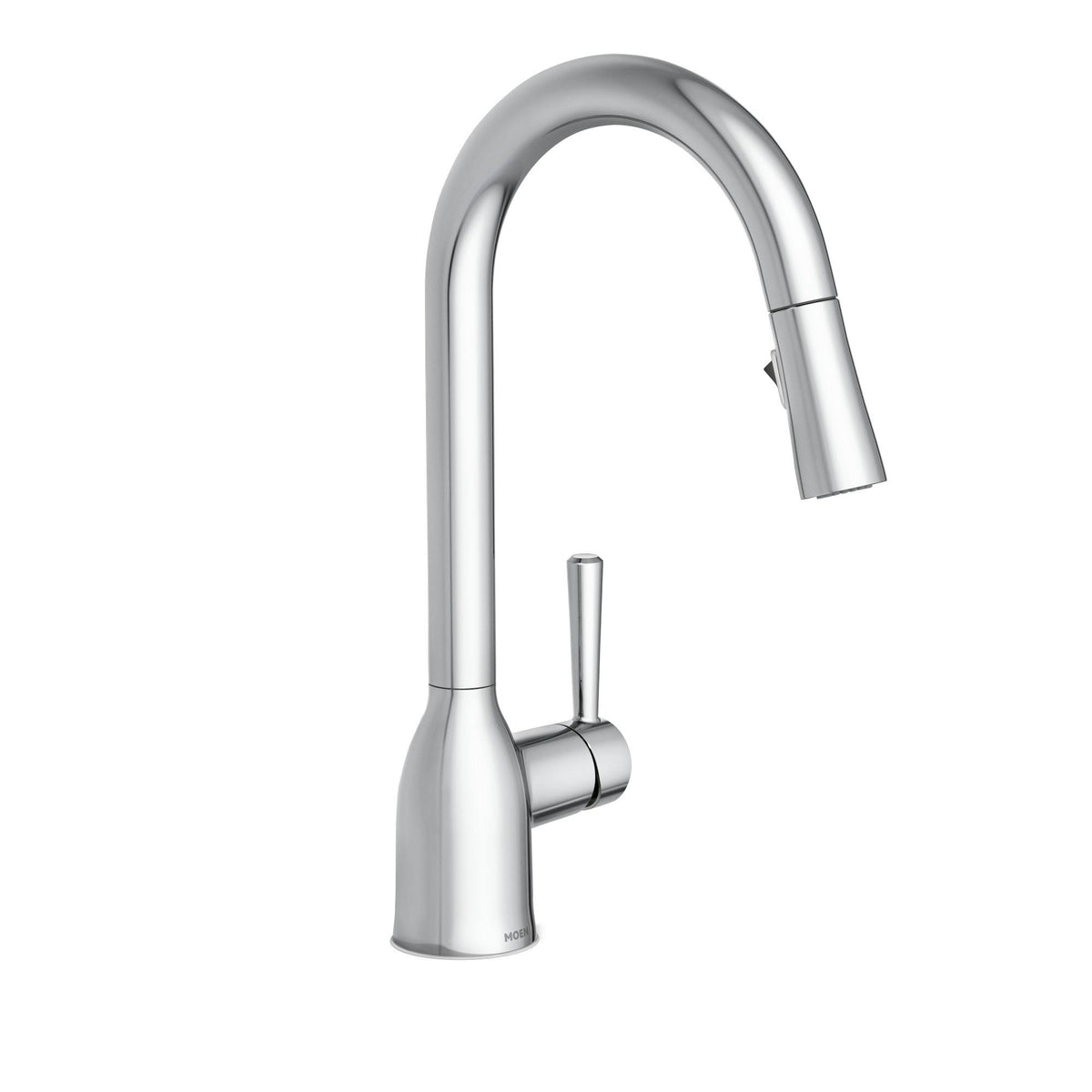 Adler Pull Down Single Handle Kitchen Faucet with Power Clean Finish: Spot Resist Stainless J945576