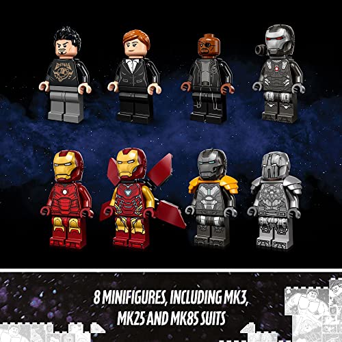 Lego Marvel Iron Man Armory Toy Building Set 76216 Z162391