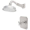 Satin Brass Balanced Pressure Shower Trim Set O49254