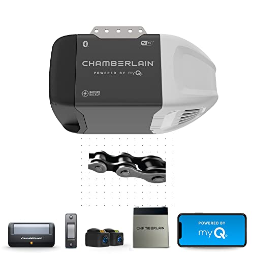 Smart Wi-Fi Garage Door Opener, 1/2-HP Chain Drive Motor L29240