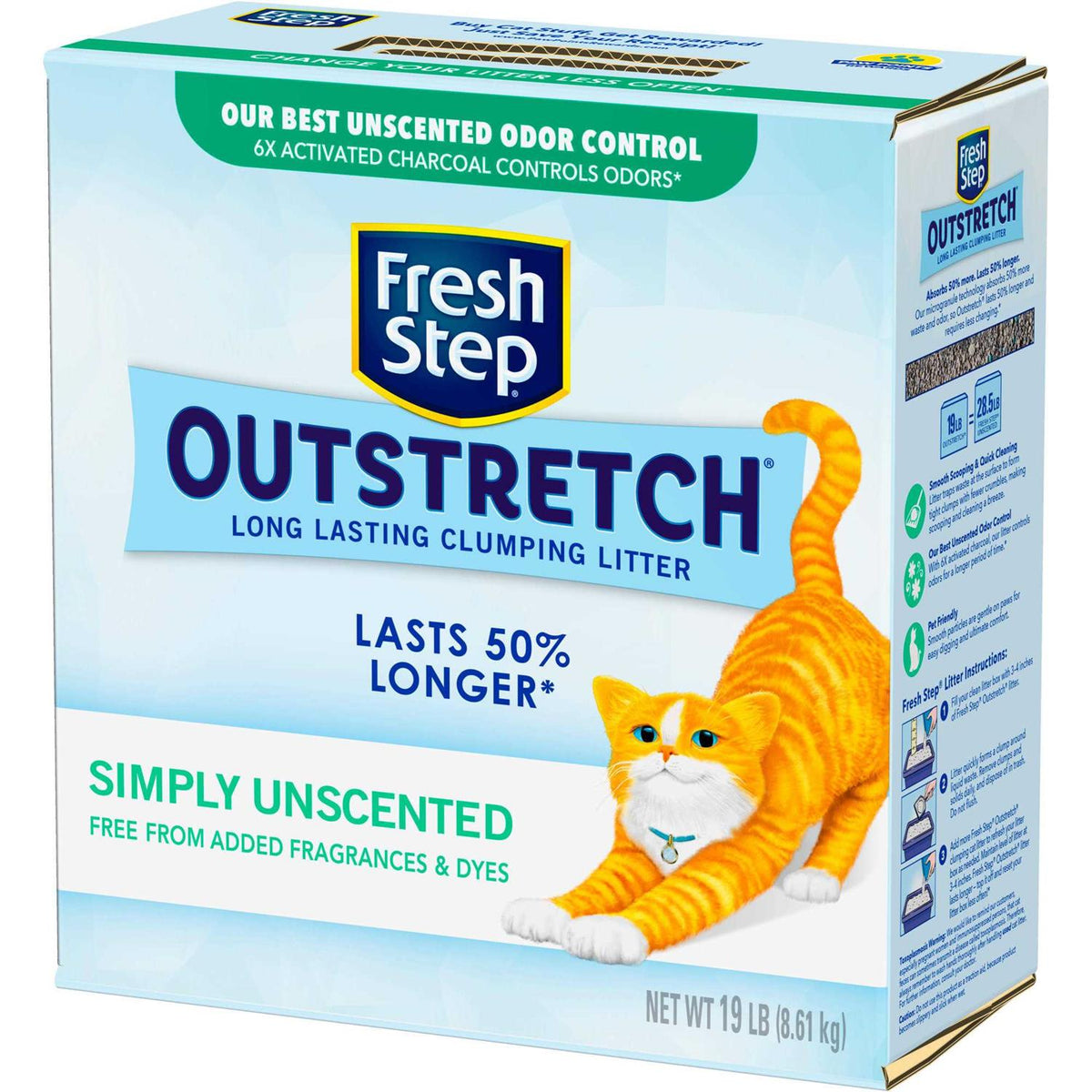 Concentrated Clumping Cat Litter Unscented N4318