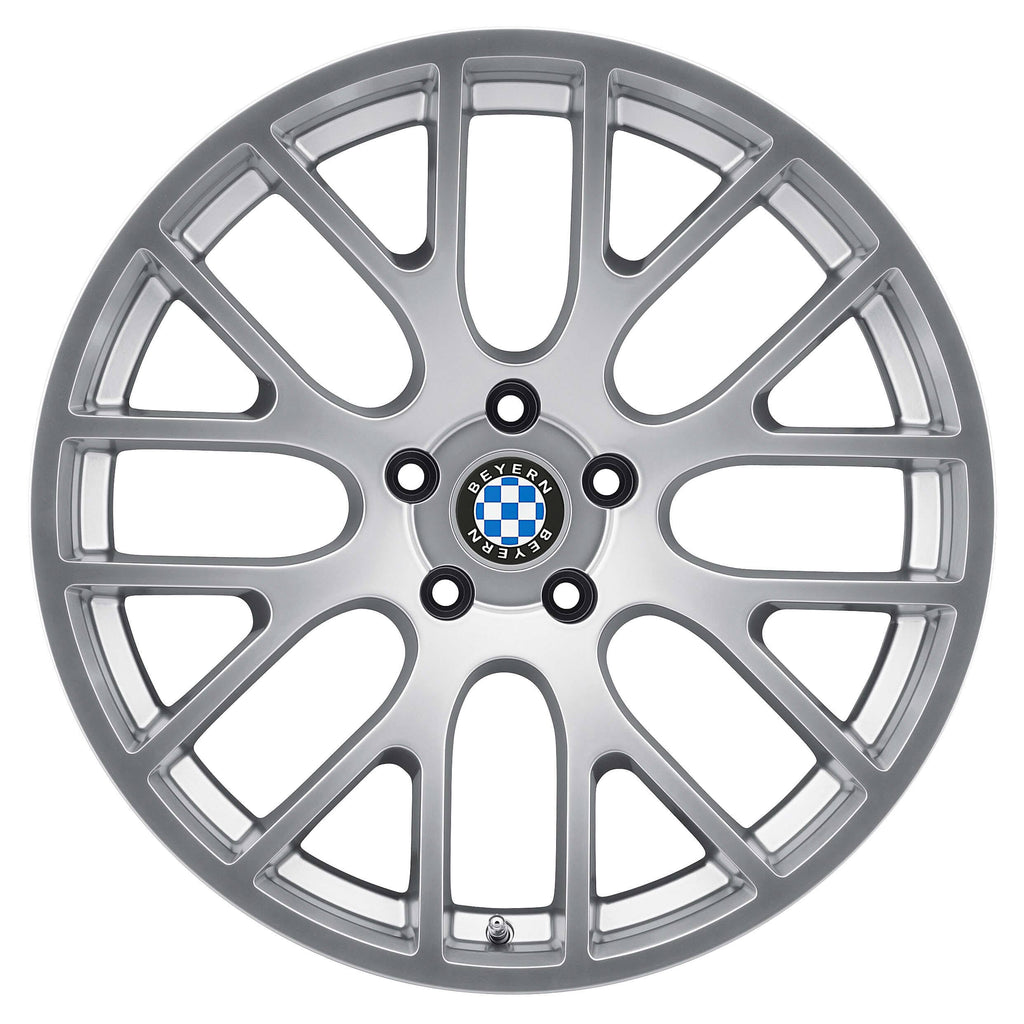 Hyper Silver 19x9.5 5x120 ET35 Rims O9999