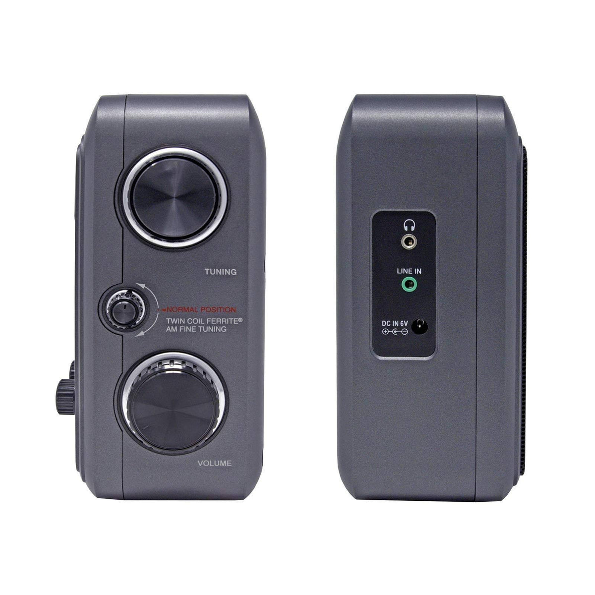 Portable AM FM Radio with AC Adapter V63850