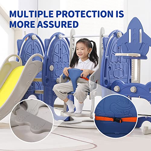 8 in 1 Toddler Slide and Swing Set P28022