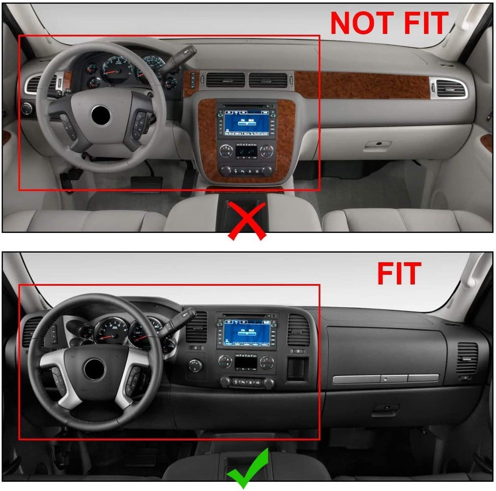 Black Molded Dash Board Cover Cap H566