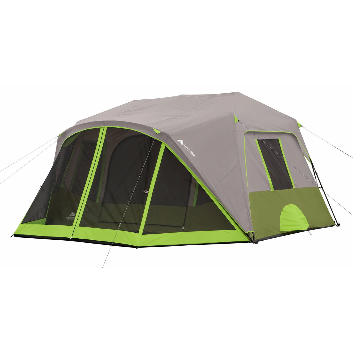 14' x 13.5' 9 Person 2 Room Instant Cabin Tent with Screen Room A6086