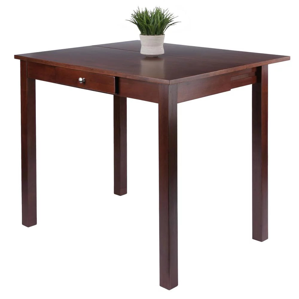 Walnut Drop Leaf High Table W705