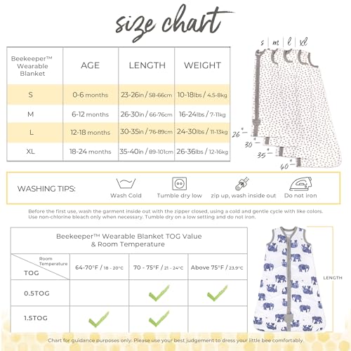 Infant Wearable Blanket 100% Organic Cotton Sleep Sack U912