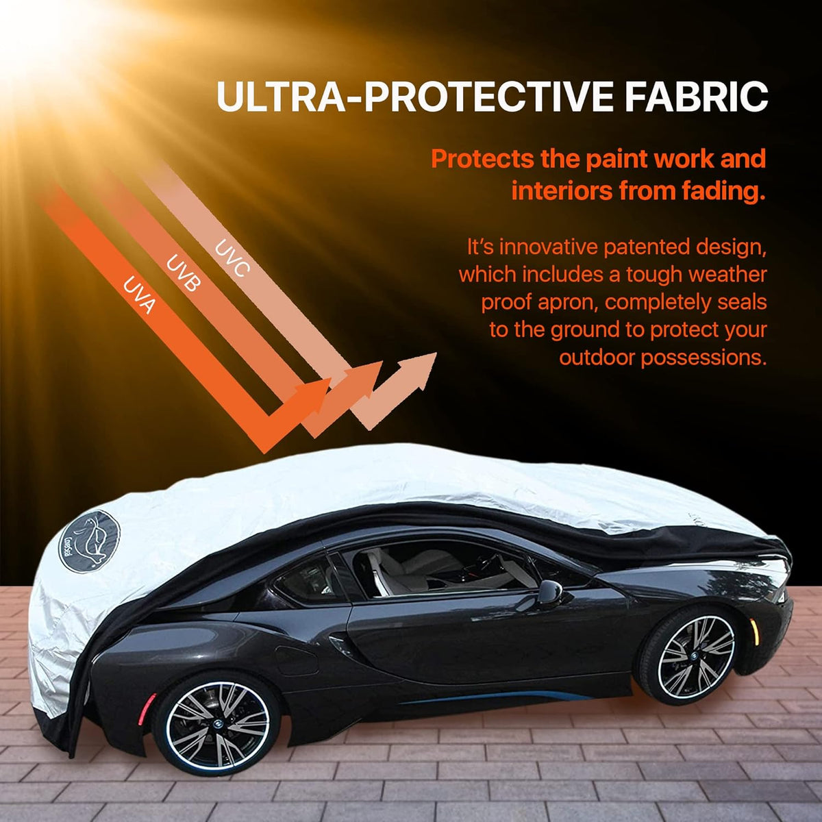 Heavy Duty Outdoor Car Cover K21834